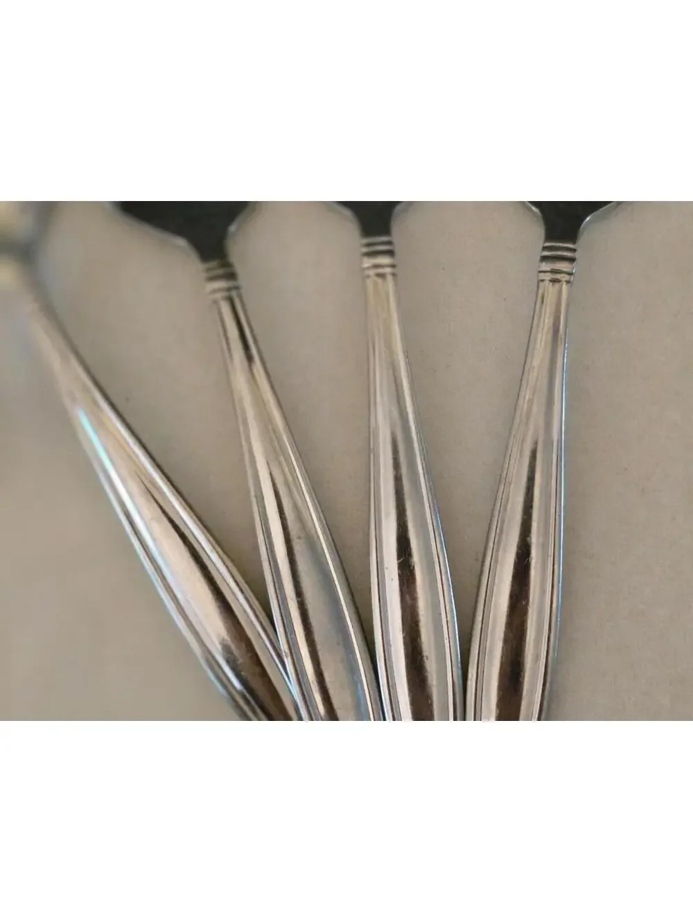 Reed & Barton Celebration Stainless Korea Teaspoons Set of 4 Flatware